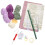 Conjunto Kit De Crochê De Tulipa Para Iniciantes Com Tricô E Buquê 9