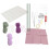 Conjunto Kit De Crochê De Tulipa Para Iniciantes Com Tricô E Buquê 10
