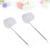 2Pcs Adjustable White Fish Net for Aquarium Fish Tank Durable Handle 6
