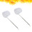 2Pcs Adjustable White Fish Net for Aquarium Fish Tank Durable Handle 3