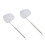 2Pcs Adjustable White Fish Net for Aquarium Fish Tank Durable Handle 4
