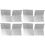 4Pcs Collapsible Mask Holder Portable Clip Transparent Container 5