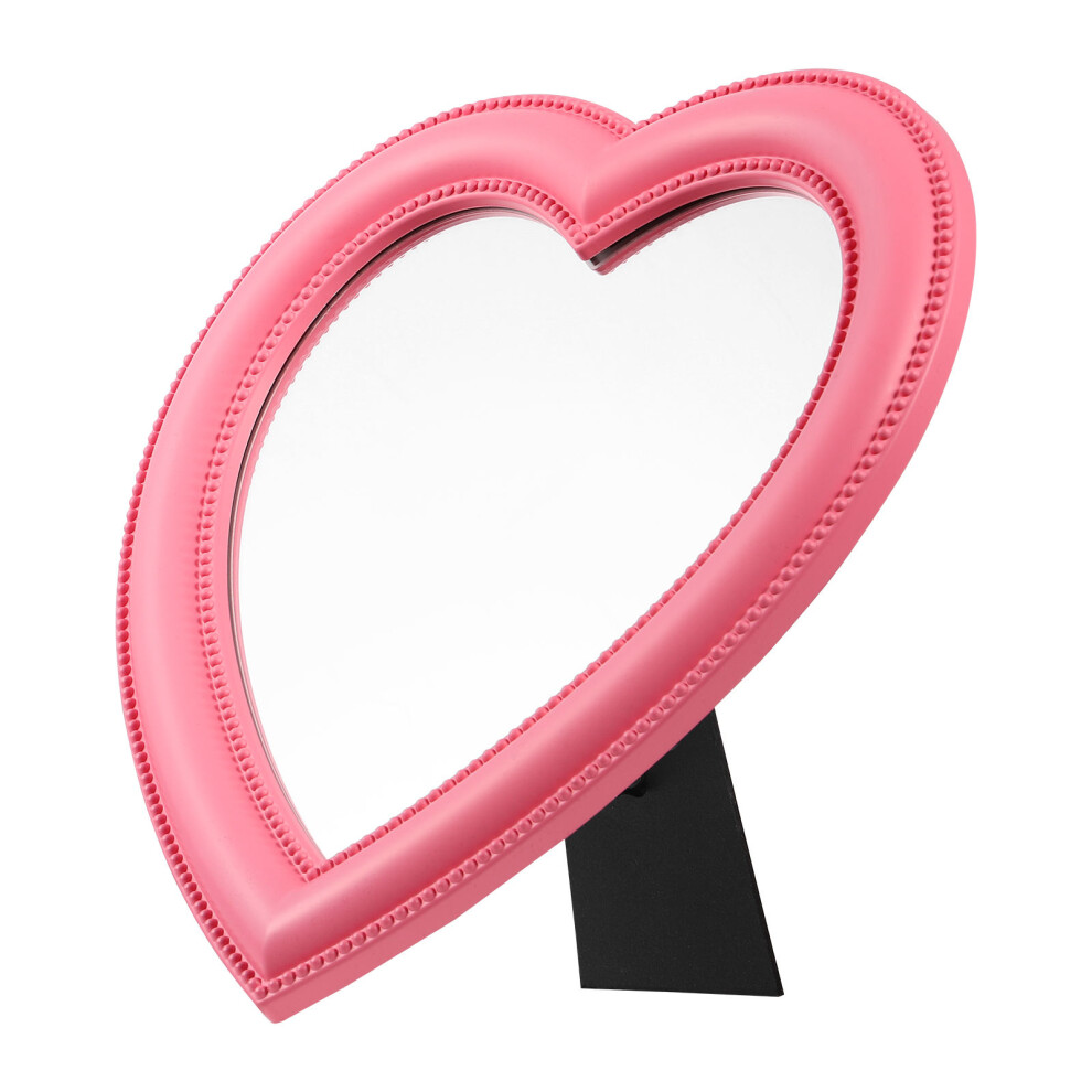 Iplusmile Heart Shaped Makeup Mirror For Wall Or Desktop Use