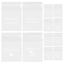 100 Unidades Sacos Autoadesivos Para Cookies E Doces De Festa