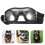 Óculos De Proteção UV Para Cachorro E Com Lentes E Alça Ajustável 2