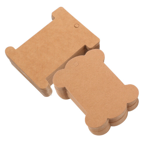 80Pcs Blank Bone Shaped I Shaped Embroidery Floss Bobbins