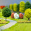 Grama Artificial 14Pcs Com Para Decoração E Paisagismo Diy 4