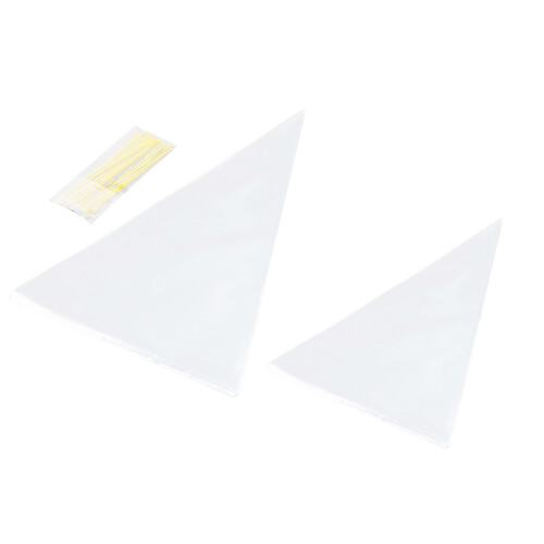 200 . sacos transparentes para 16x30 e 13x25 cm com alça