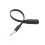 Linha Extensão Estéreo 3,5 Mm Macho Para Fêmea Preto 8