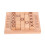 French Five Chess Brinquedo Educativo Marrom Claro 1