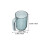 3Pcs Conjunto De Para Escova De Dentes Plástico Reutilizável 3