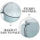 3Pcs Conjunto De Para Escova De Dentes Plástico Reutilizável 8