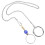 1Set Stainless Steel Parrot Training Bird Neck Collar 11