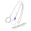 1Set Stainless Steel Parrot Training Bird Neck Collar 2