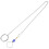 1Set Stainless Steel Parrot Training Bird Neck Collar 6
