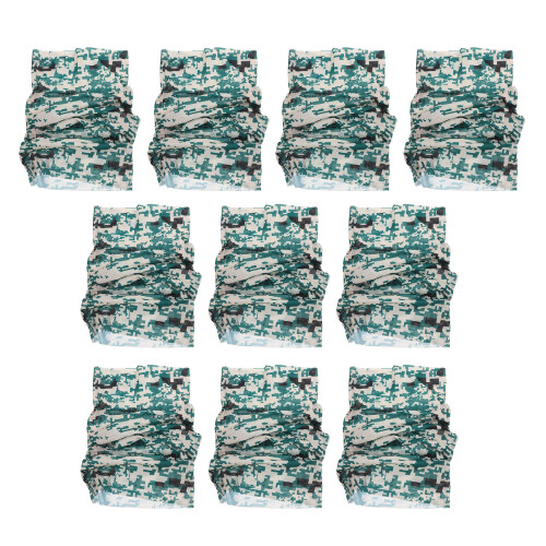 10 Unidades Camuflado Multifuncional