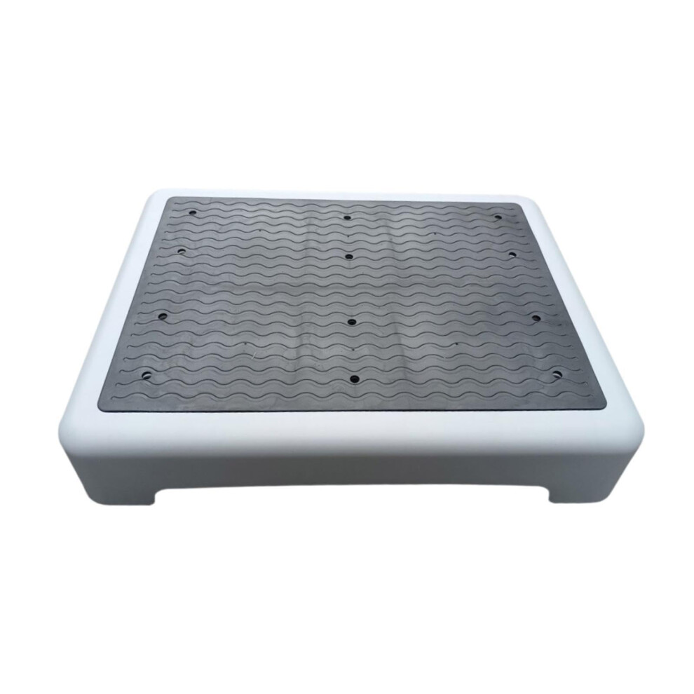 Black Senior Nonslip Step Stool Slipresistant Step Stool For Elderly Bathroom Shower Bed Car,