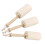 3Pcs Escovas De Esponja Vegetal Com Madeira Para Cozinha 9