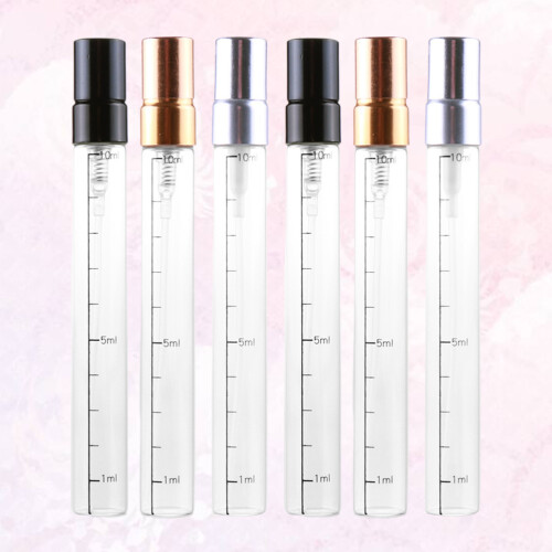 6 Unidades Frasco 10Ml C/ Escala Vazio Para Perfume 1