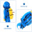 Fish Tank Decorations Diver Statue Figurine Floating Pendant Aquarium 7