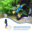 Fish Tank Decorations Diver Statue Figurine Floating Pendant Aquarium 8