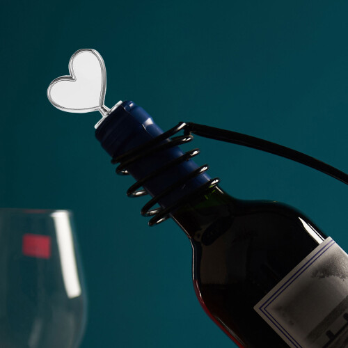 Conector Para Garrafa De Vinho De Alumínio Com Vedação 2
