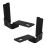 Auxiliary Light Bracket Motorcycle Lights Bracket Black 1 Pair 1