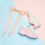 Um Par De De Chiffon Pastel Para Femininos 5