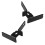 Auxiliary Light Bracket Motorcycle Lights Bracket Black 1 Pair 11