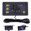Controlador Digital De Temperatura 24V Alta Preto 5