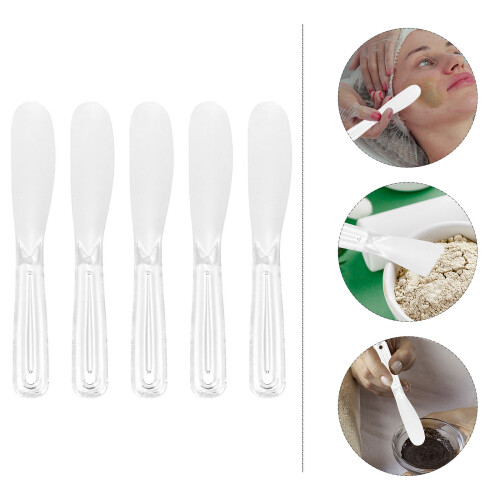 5Pcs Facial Colher Para Máscara E Creme Cosmético 1