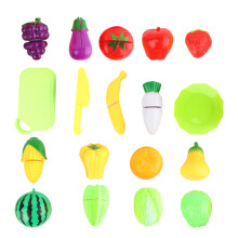 18 Peças Brinquedo E Legumes Para Crianças