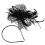 Conjunto Chapéus Fascinator Véu Topos Para 1