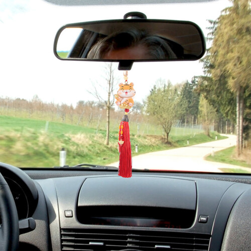 1 Pingente De Com Borla Para E Carro 1