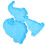 3 Unidades Silicone Duende Páscoa Pingente Chave Enfeite 4