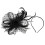 Conjunto Chapéus Fascinator Véu Topos Para 2