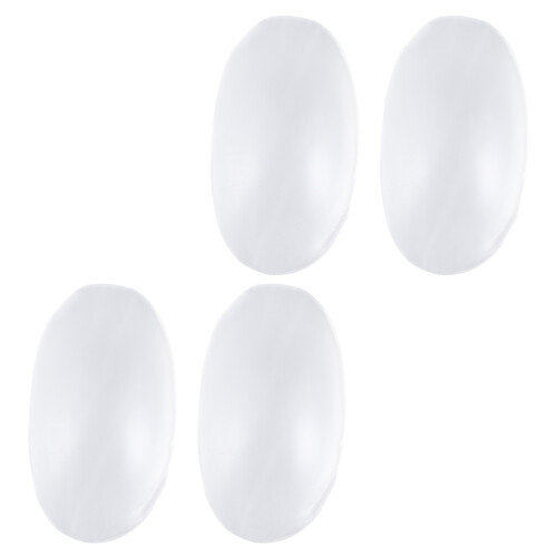 2 Pares De Almofadas De Ombro Silicone Antiderrapantes