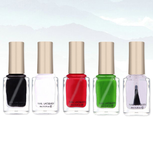 5 Unidades Esmalte Carimbo Unhas Impressão Diy 1