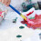 6 unidades de paletas brancas com 6 compartimentos para e pintura 5