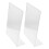 2Pcs Acrylic L-Shaped Poster Stand For Menu Tabletop Display 1