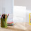 2Pcs Acrylic L-Shaped Poster Stand For Menu Tabletop Display 4