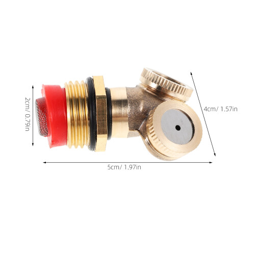 Regador Automático Para Com Giratório 360 Latão 2