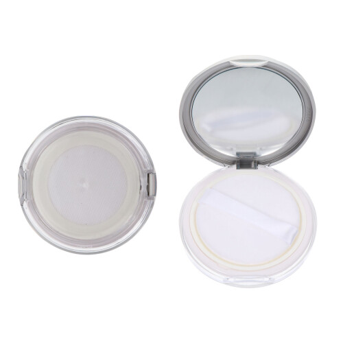 2Pcs Portátil Para Pó com Peneira e Esponja