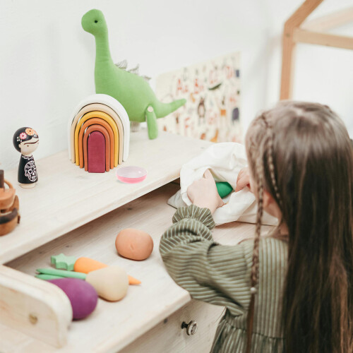Prato Miniatura De Cozinha Para De Bonecas Estilo 2