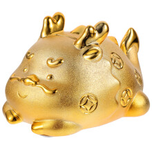 Zodiac Dragon Poupança Cerâmica Dragão