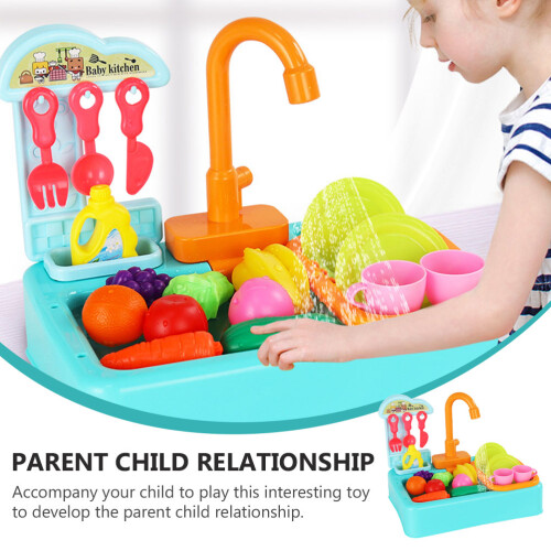 Conjunto De Brinquedo Louça Elétrica Simulação Cozinha 2