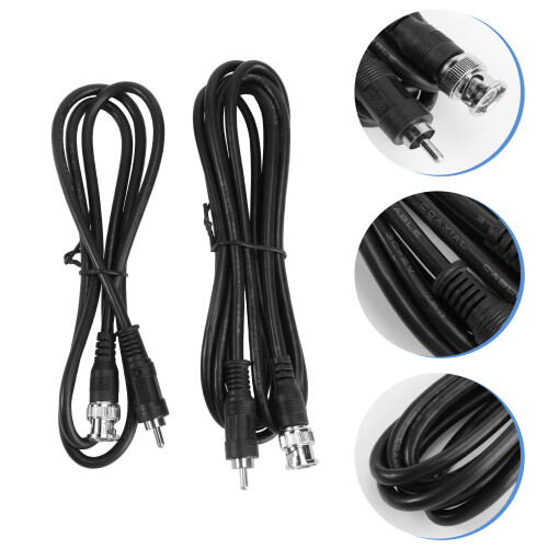2Pcs De De Vídeo Para Av De Vídeo Câmera Tv 2