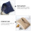 3Pcs Sacos Para Óculos, Simples De Armazenamento Couro 11