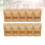 50 Unidades Sacos Kraft Com Para Fundo Reto 8