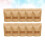 50 Unidades Sacos Kraft Com Para Fundo Reto 7